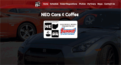 Desktop Screenshot of neocarsandcoffee.com